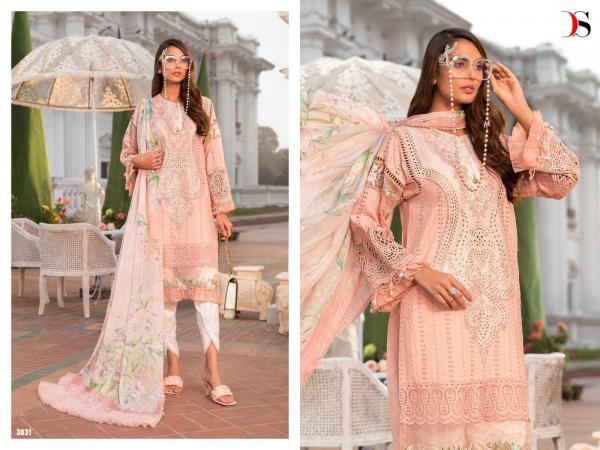 Deepsy Maria B Spring Chiffon Dupatta Fancy Pakistani Suit Collection